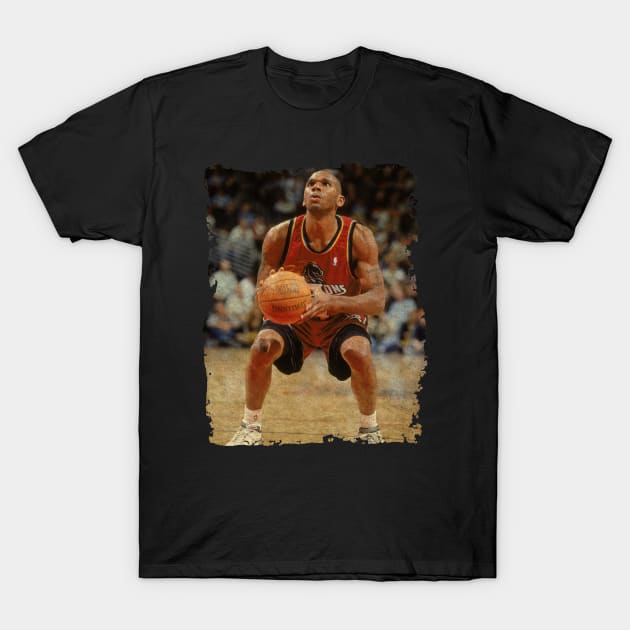 Jerry Stackhouse Was a Scoring Machine T-Shirt by Omeshshopart